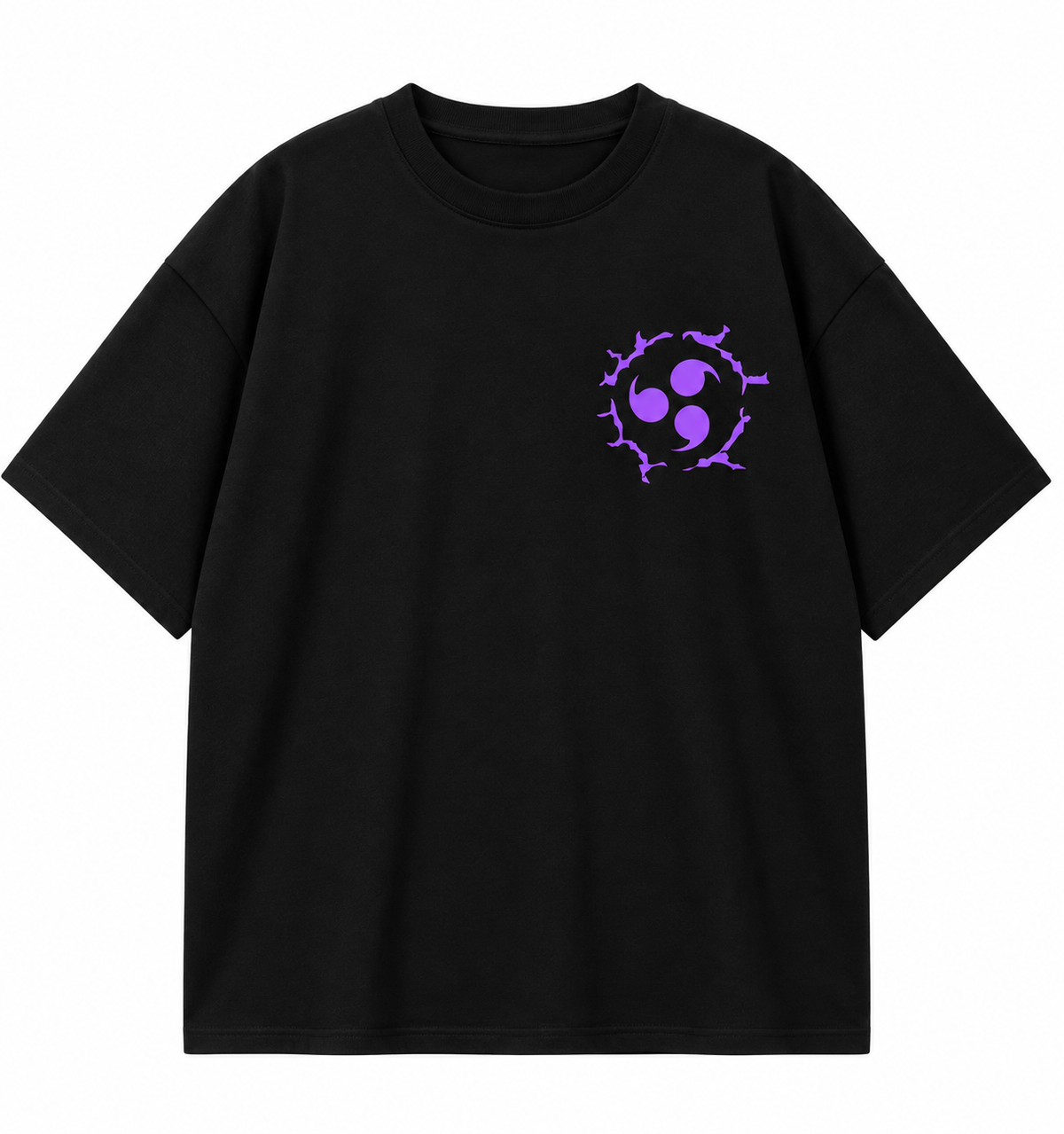 Naruto Sasuke Black Snake Oversized Tee